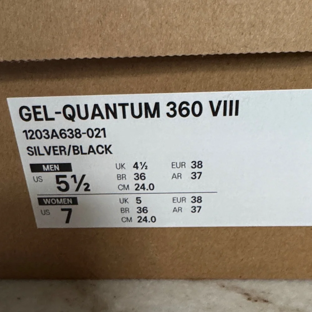 Cecilie Bahnsen x ASICS Gel-Quantum 360 VIII sneakers Yellow/Silver/Black - Picture 12 of 14
